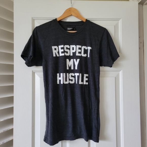 Private Party Respect My Hustle Graphic Tee T-shirt S - Picture 1 of 5